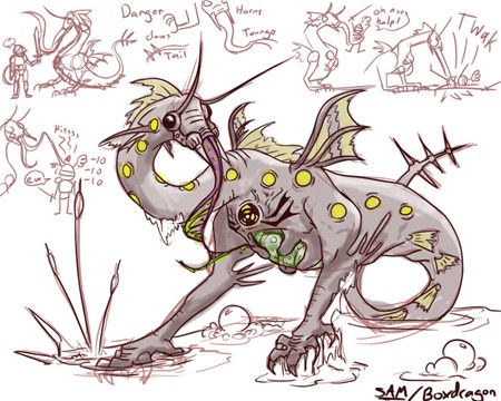 Toxic Leech Dragon
