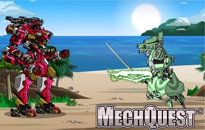 Ivy Vs Automorph in MechQuest giant robot game