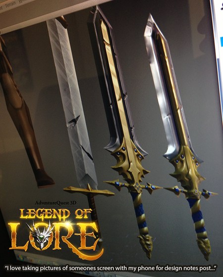 AQ3D Early Swords