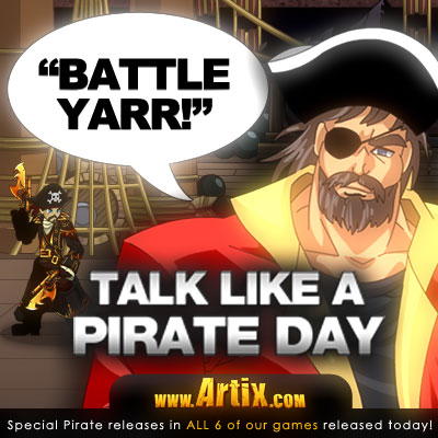 Talk Like A Pirate Day 2012